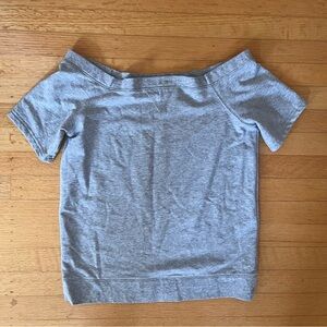 Treasure & Bond Nordstrom Grey Cotton Rayon Blend extra small tee